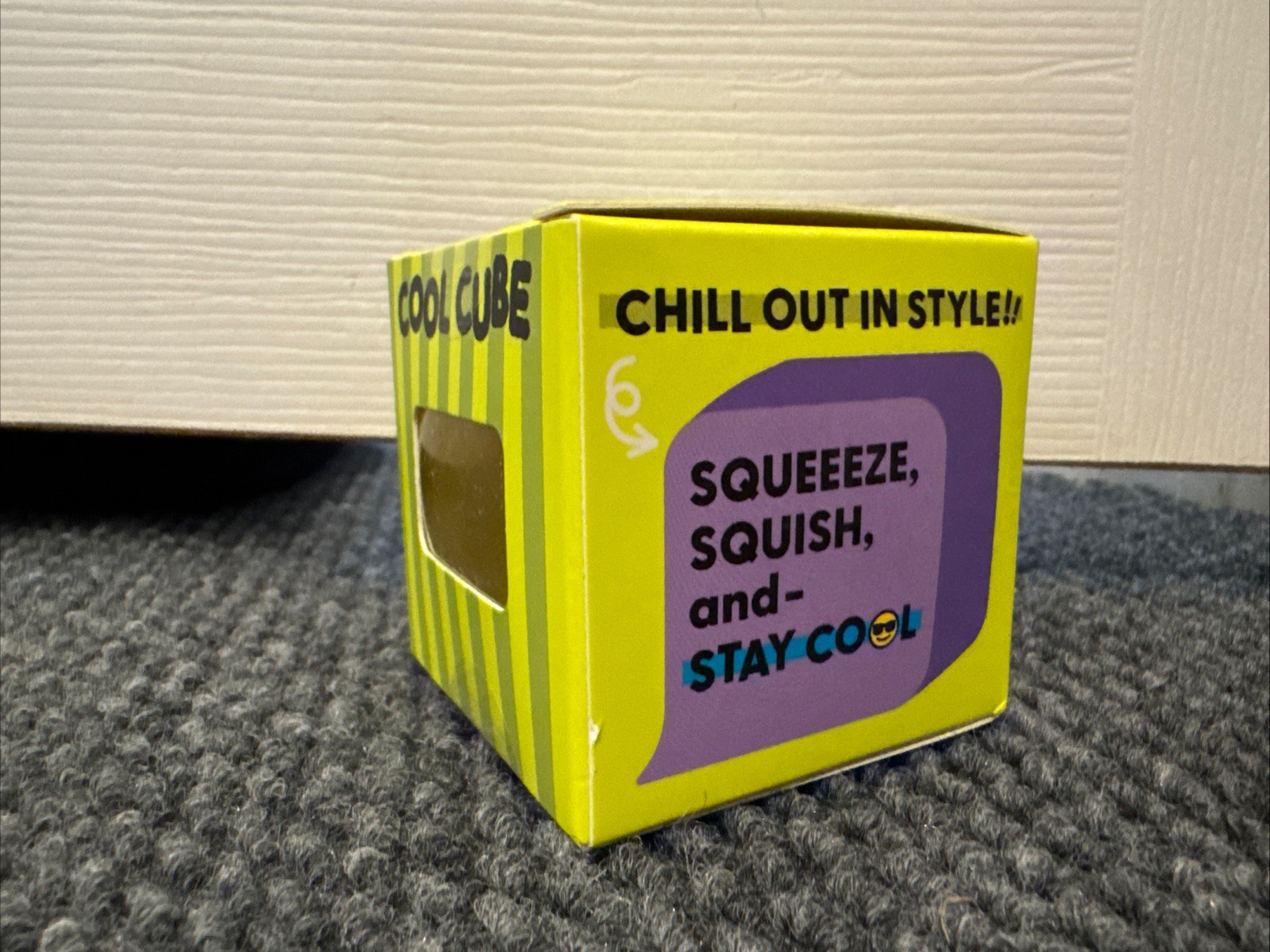 J’Adore Cool Cube Squishy TikTok Viral Stress Toy Super Soft Fidget Target Lime