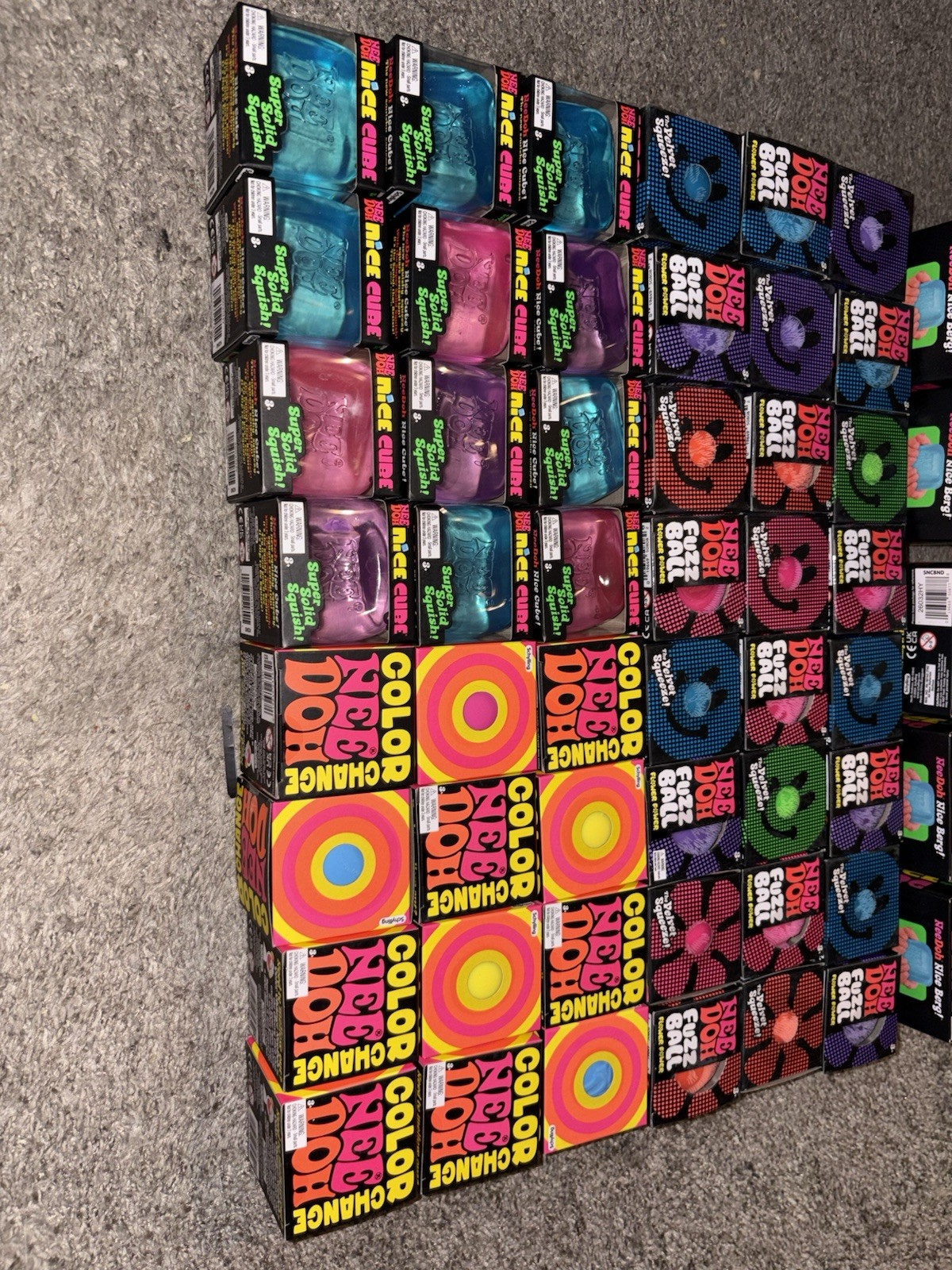 Huge NeeDoh LOT!! 54 total FAST FREE SHIP