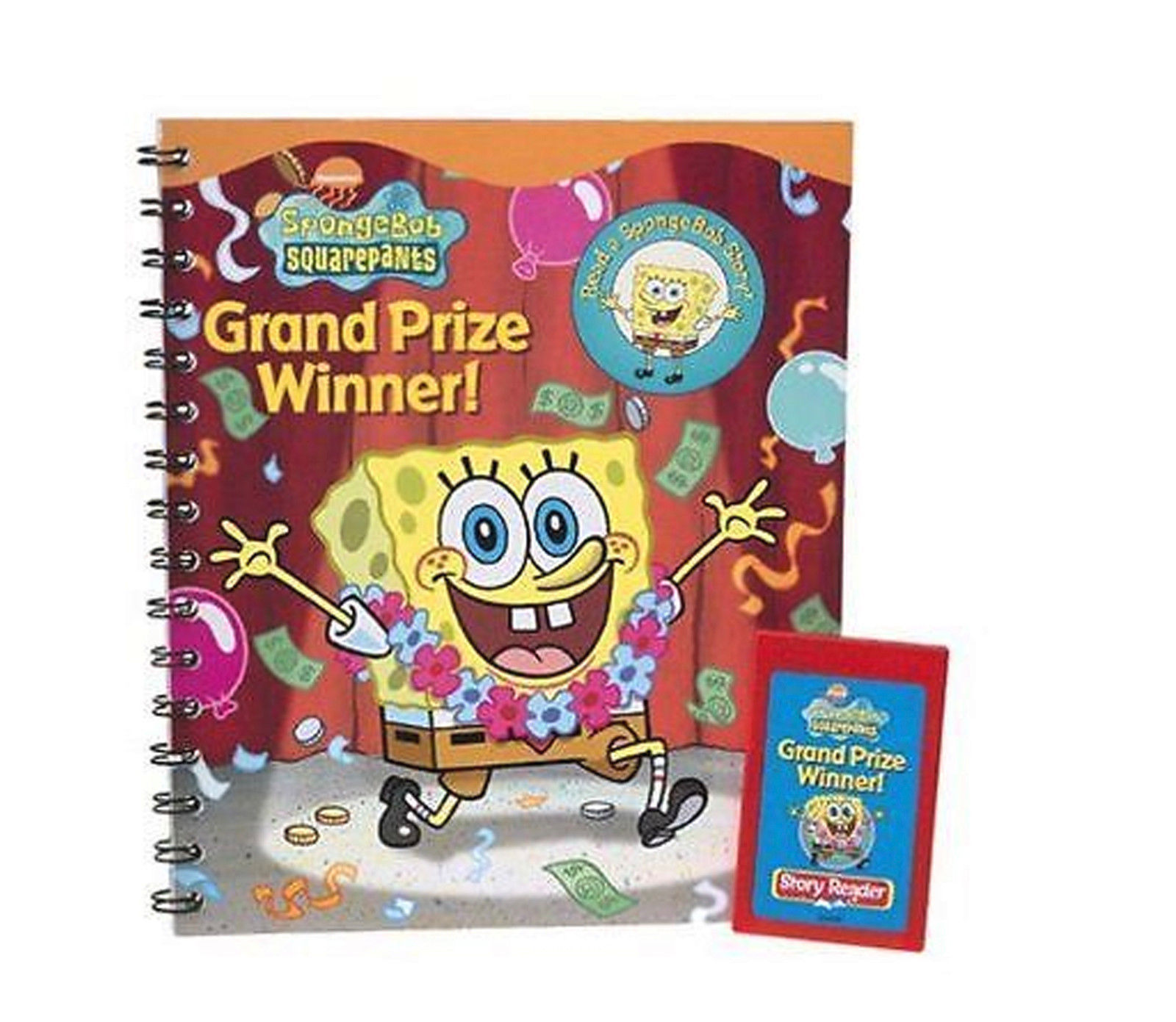 Story Reader Sponge Bob Square Pants Grand Prize Winner Book & Cartridge 2007