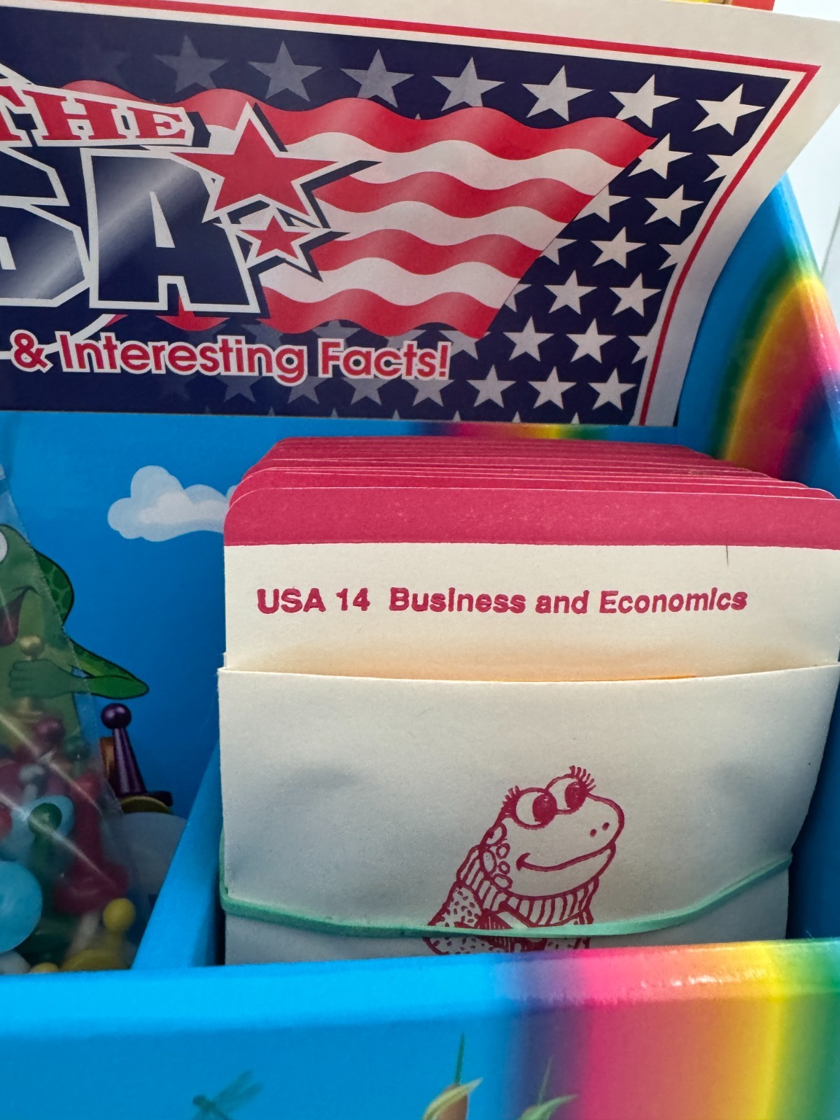 Frog Know the USA! Classroom Learning Game Set – FP-600 – 25 Games – Geography