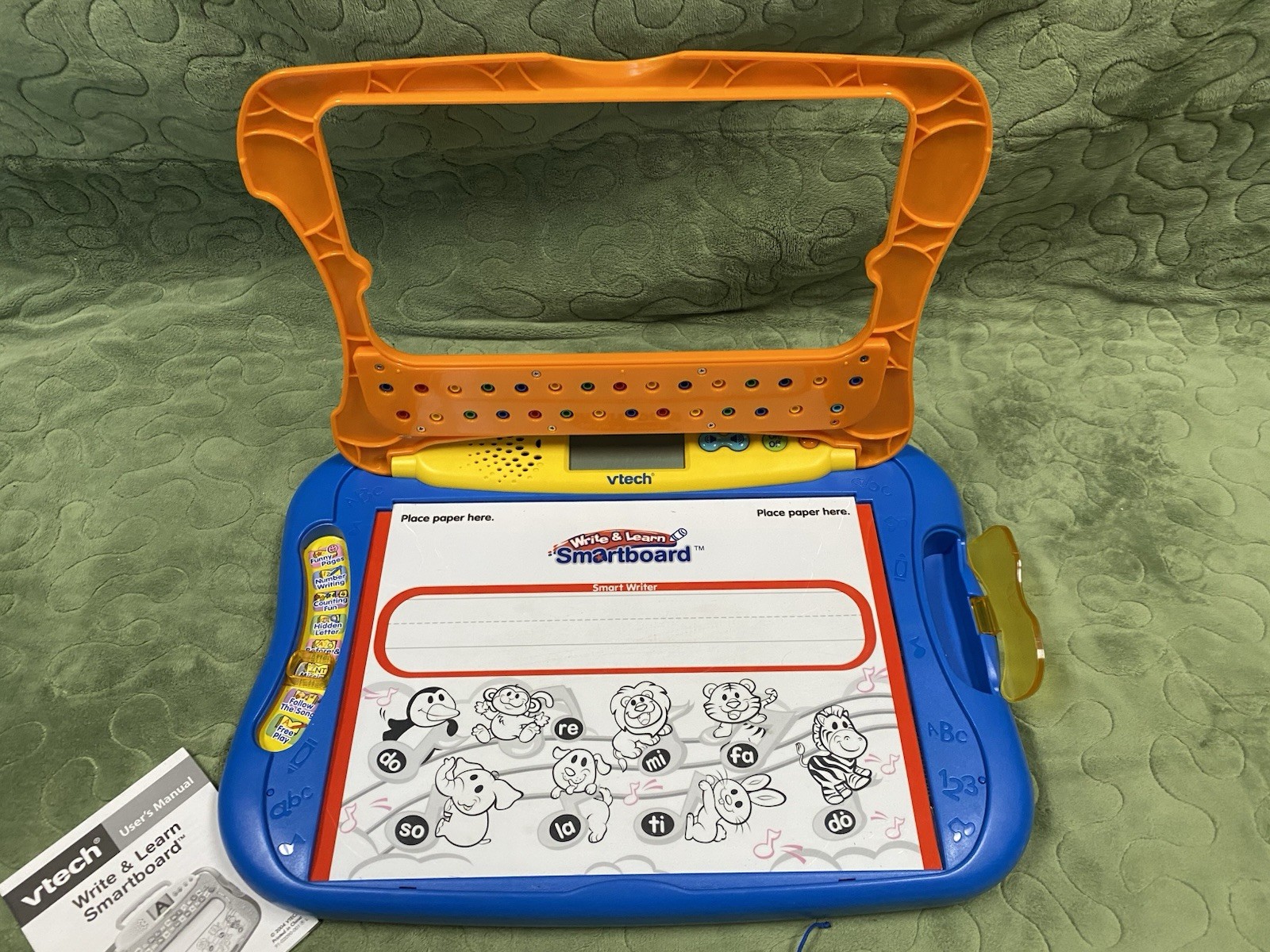 Rare 2004 VTech Write & Learn Smartboard Interactive Learning ABC 123 Toy VTG