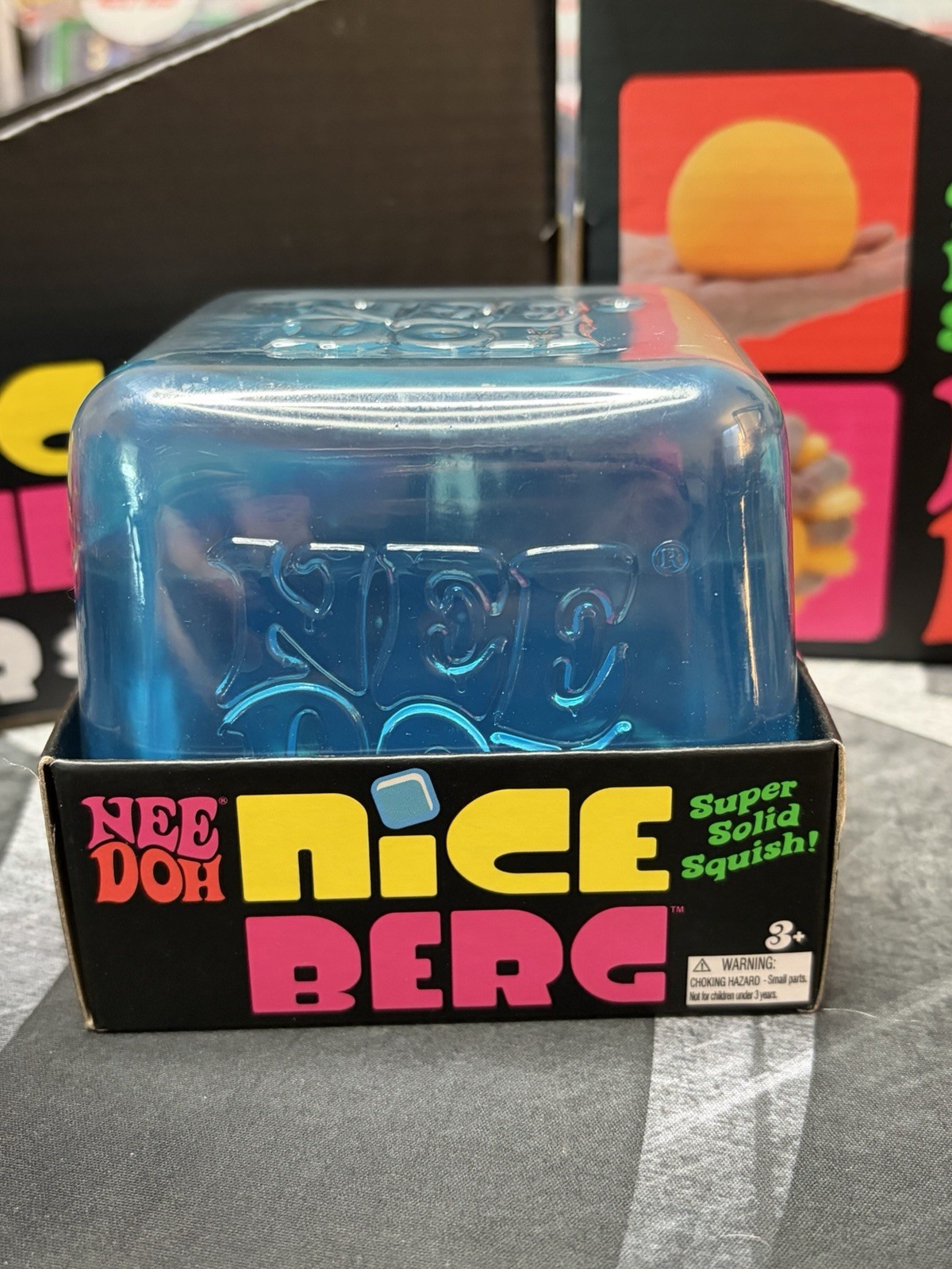 🧊🔥Genuine Original Needoh XL Nice Berg! Blue 🔥🧊Same Day Shipping US Seller !