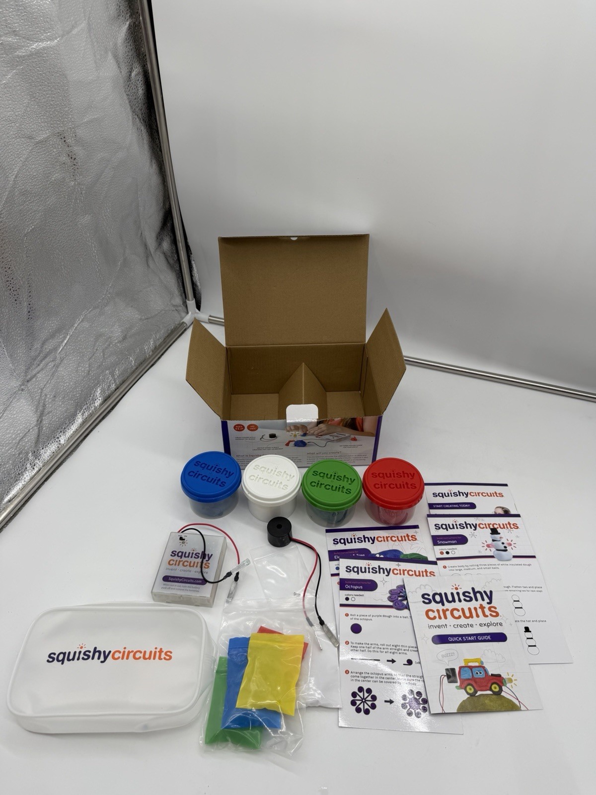 Standard STEM Kit Explore Electrical Circuits w/Conductive Play Dough Complete!