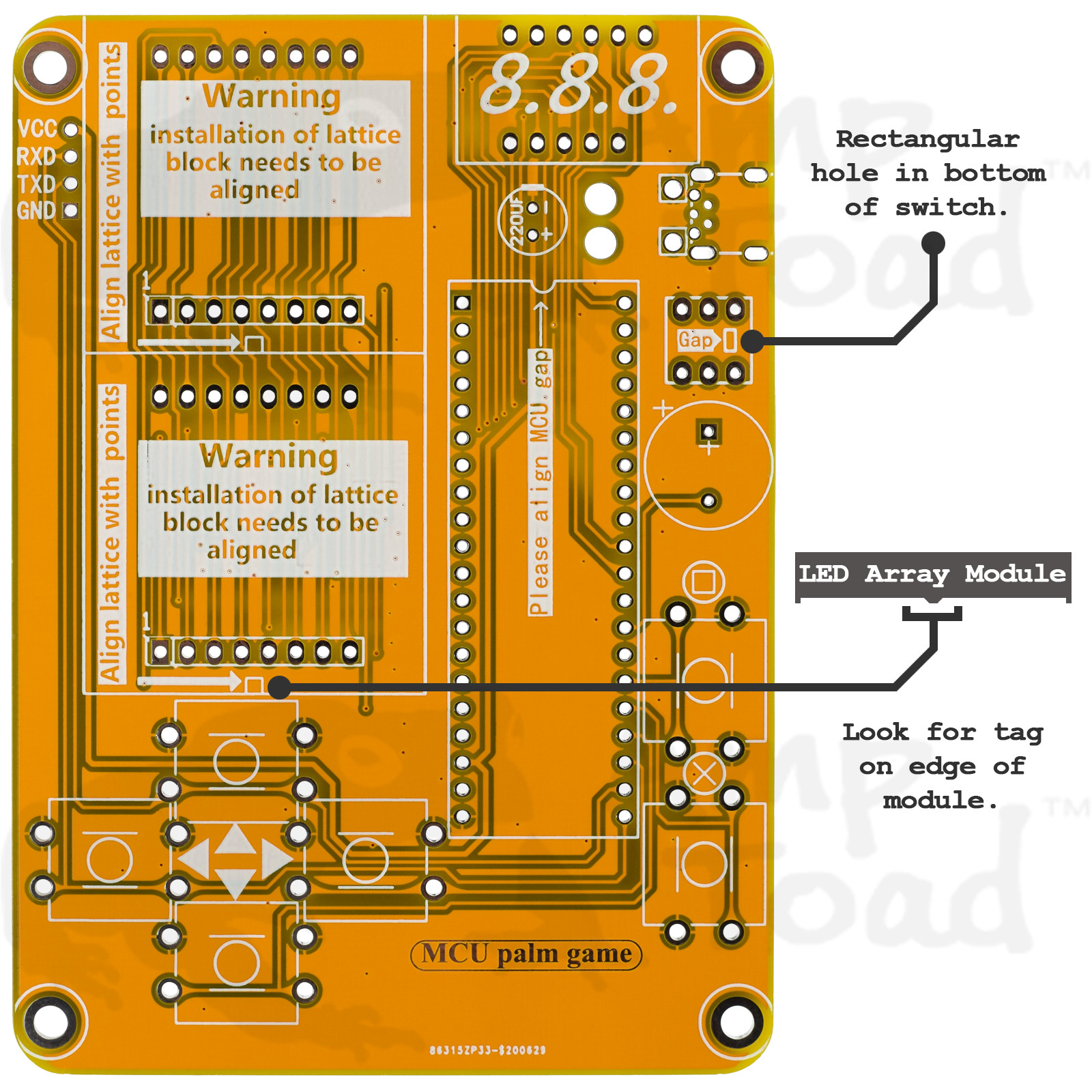 DIY Retro Game Soldering Kit – STEM [SOLDERING REQUIRED]