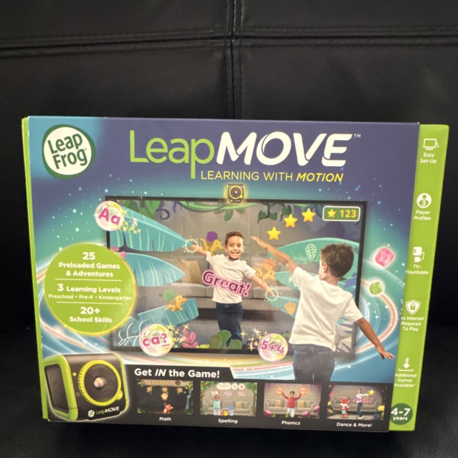 LeapFrog LeapMOVE Learning with Motion Electronic Learning System Ages 4-7