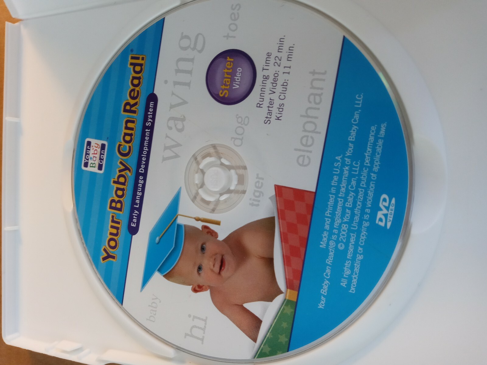 Your Baby Can Read: Early Language Development System (DVD, The Starter)