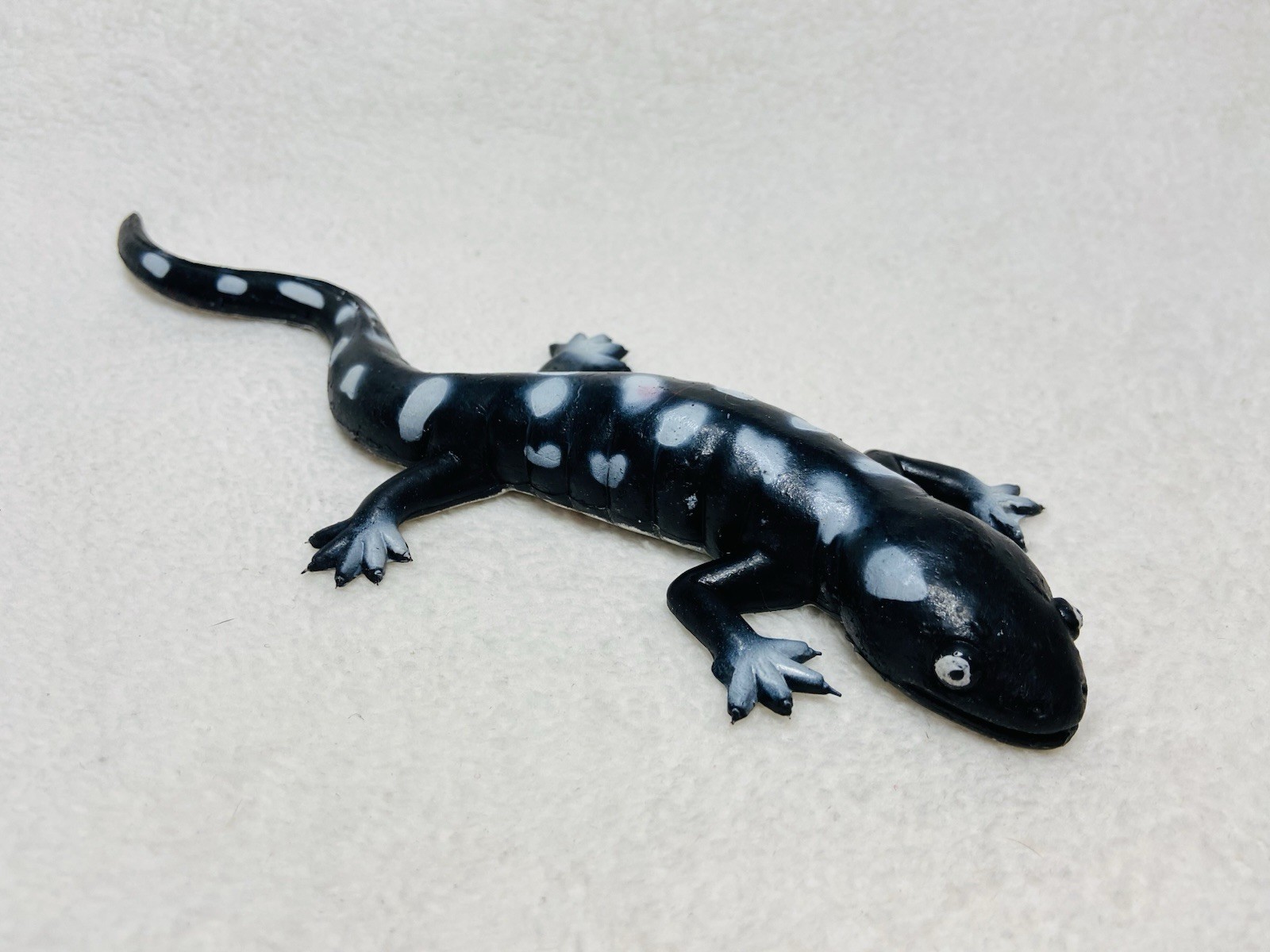 10” 1993 K & M Wild Republic Tiger Salamander Soft Rubber Toy