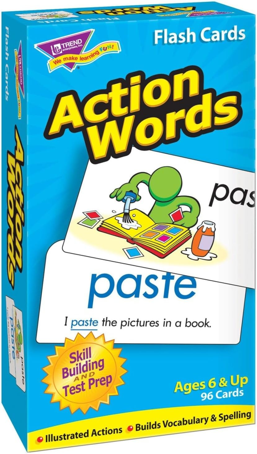 Flash Cards Words Vocabulary Spelling Illustrated Skill Building Age 6 And Up