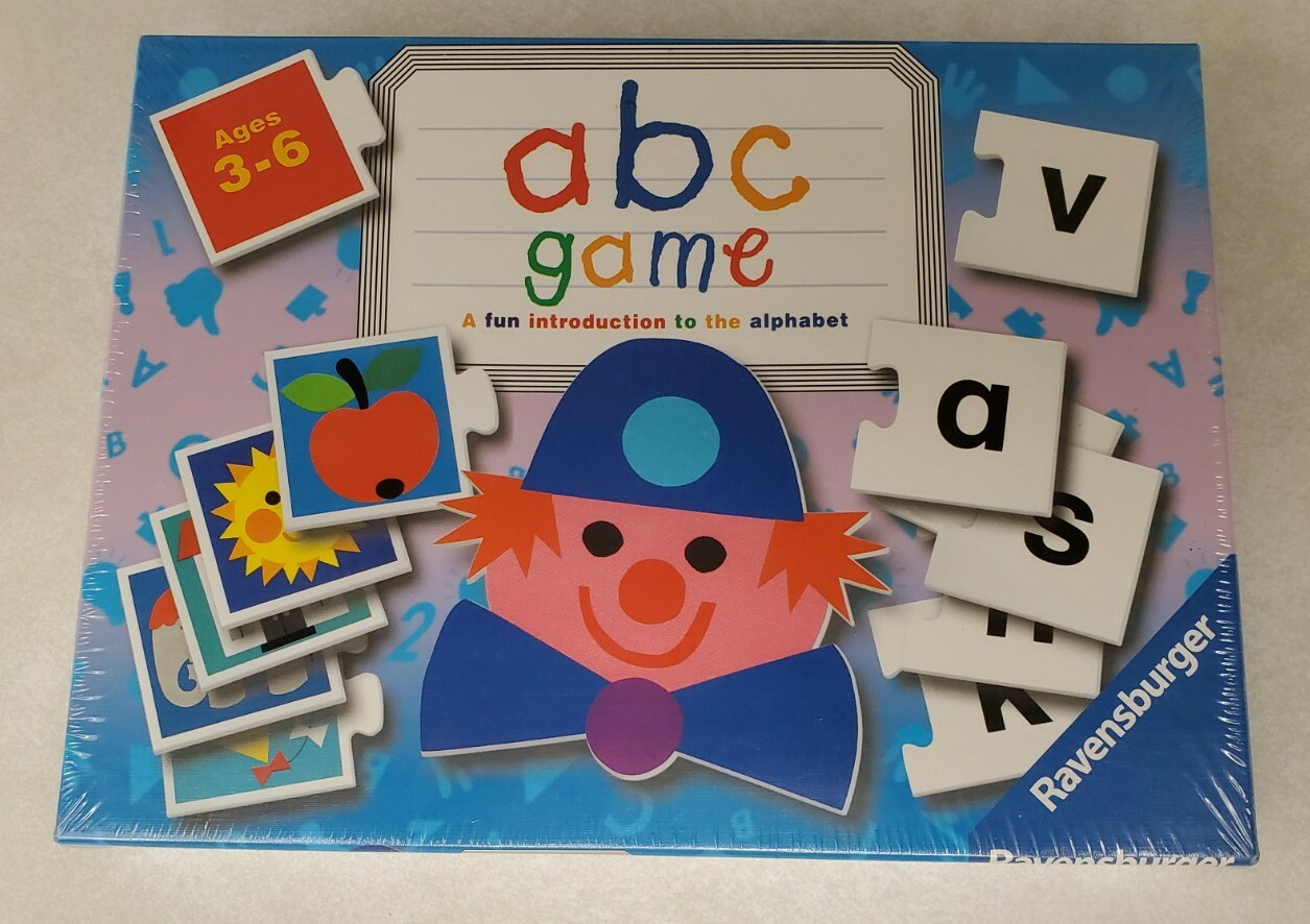 Ravensburger ABC Game – Alphabet Matching Game Preschool Brand New!