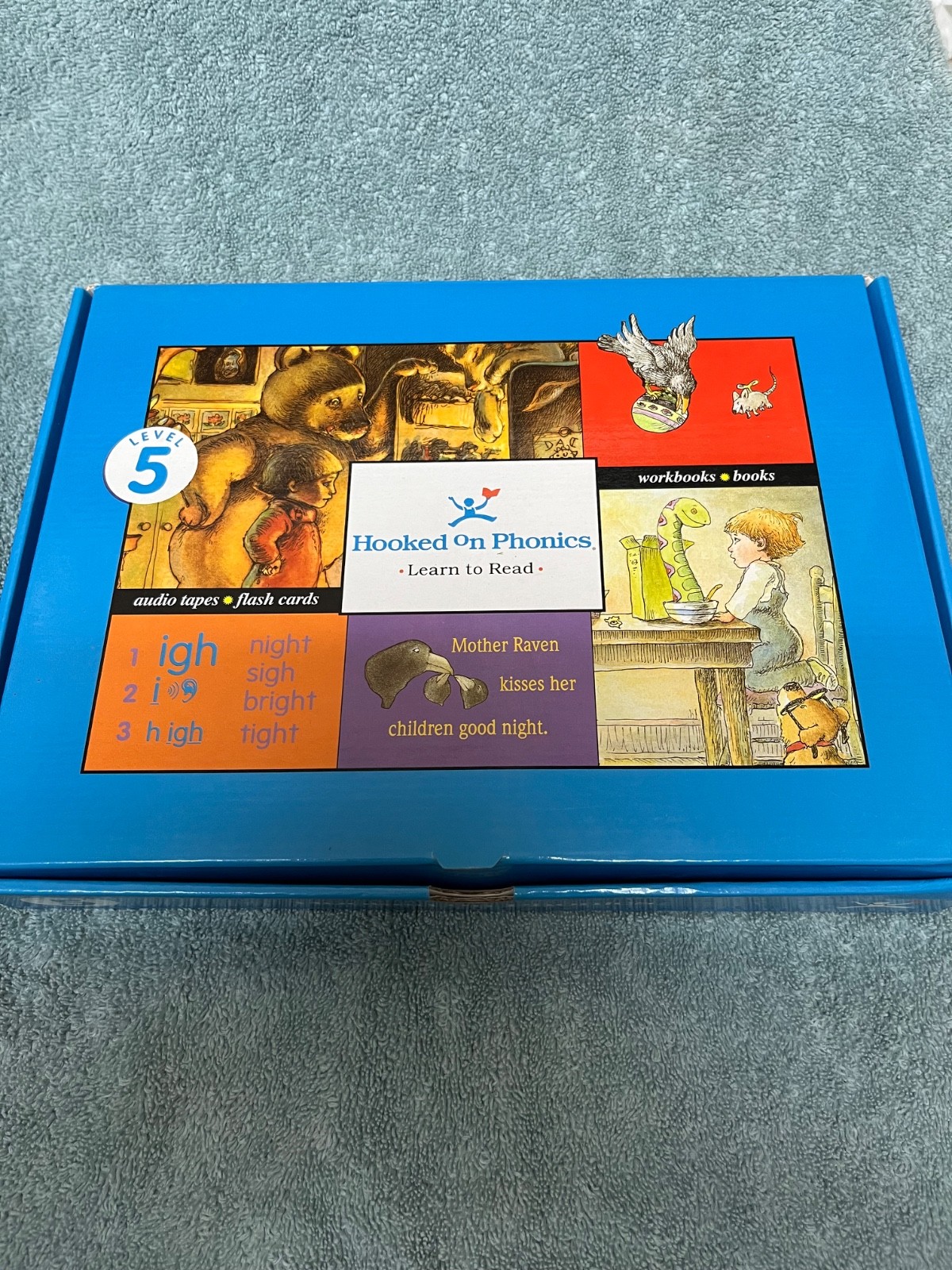 Hooked On Phonics Learn To Read Levels 1-5 Kit Vintage