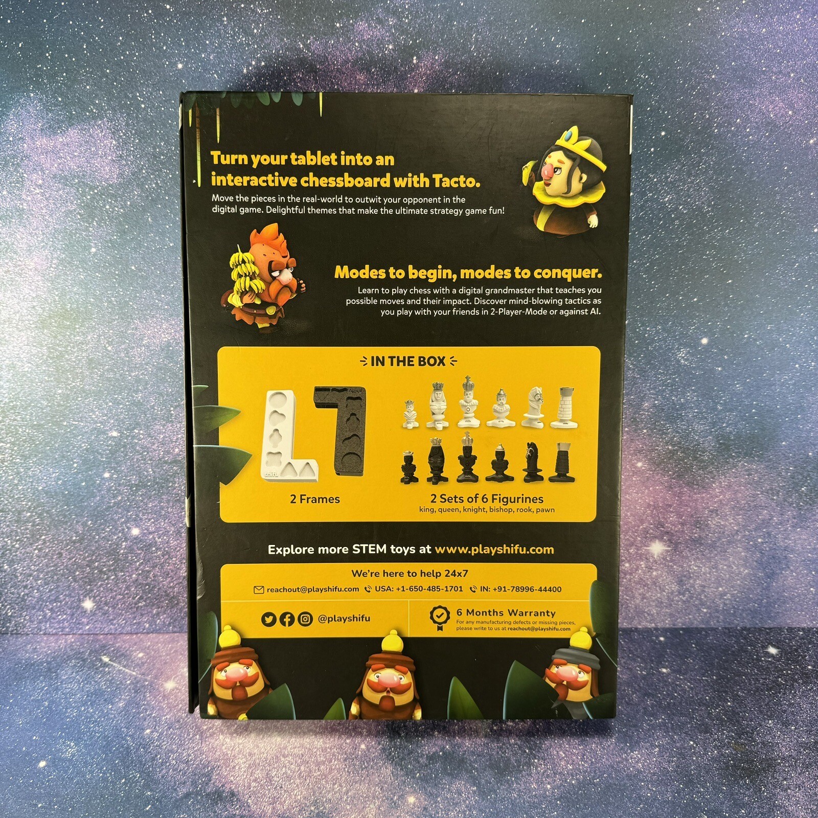 NEW Tacto Chess by PlayShifu Interactive Story Based Chess Game Set