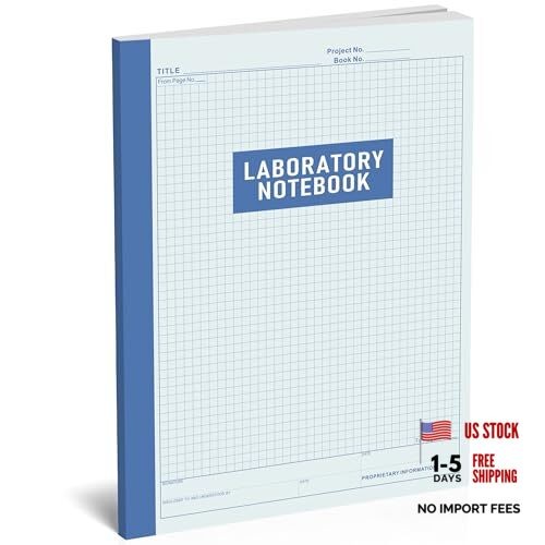 Chemistry Lab Notebook 8.5×11 Inches for Science Students – Chemistry Notebook
