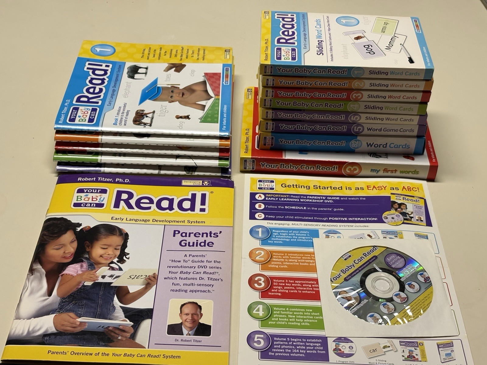 Your Baby Can Read Early Language Development System Infants-Children Books/DVD