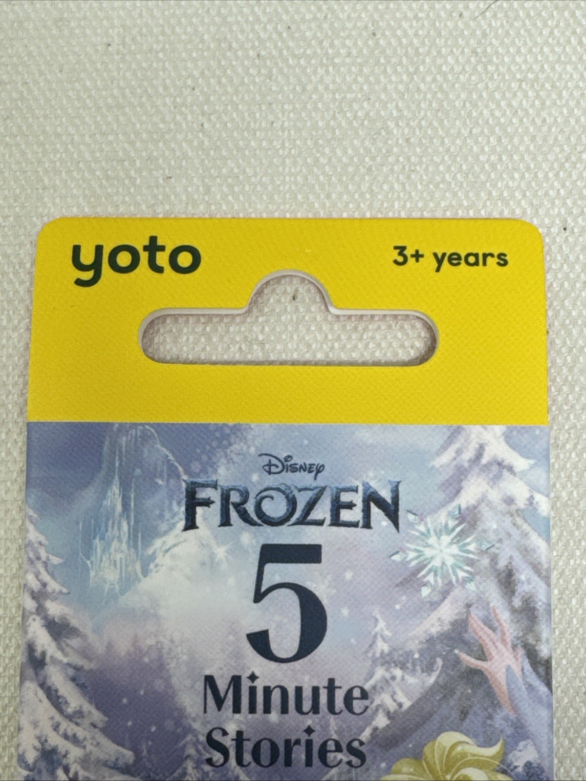 Yoto Disney Frozen: 5 Minute Stories – Kids Audio Card for Use with Player & Min
