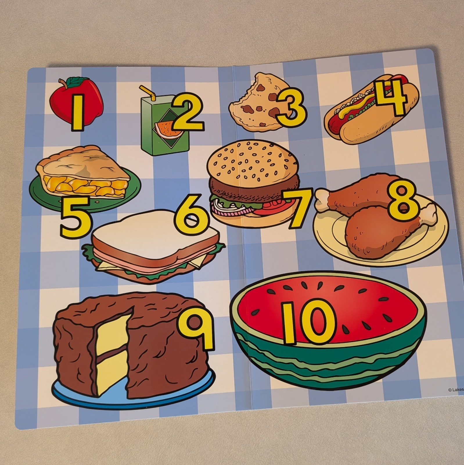 Lakeshore Instant Learning Center Counting Game – Complete Set – Ages 4 and Up
