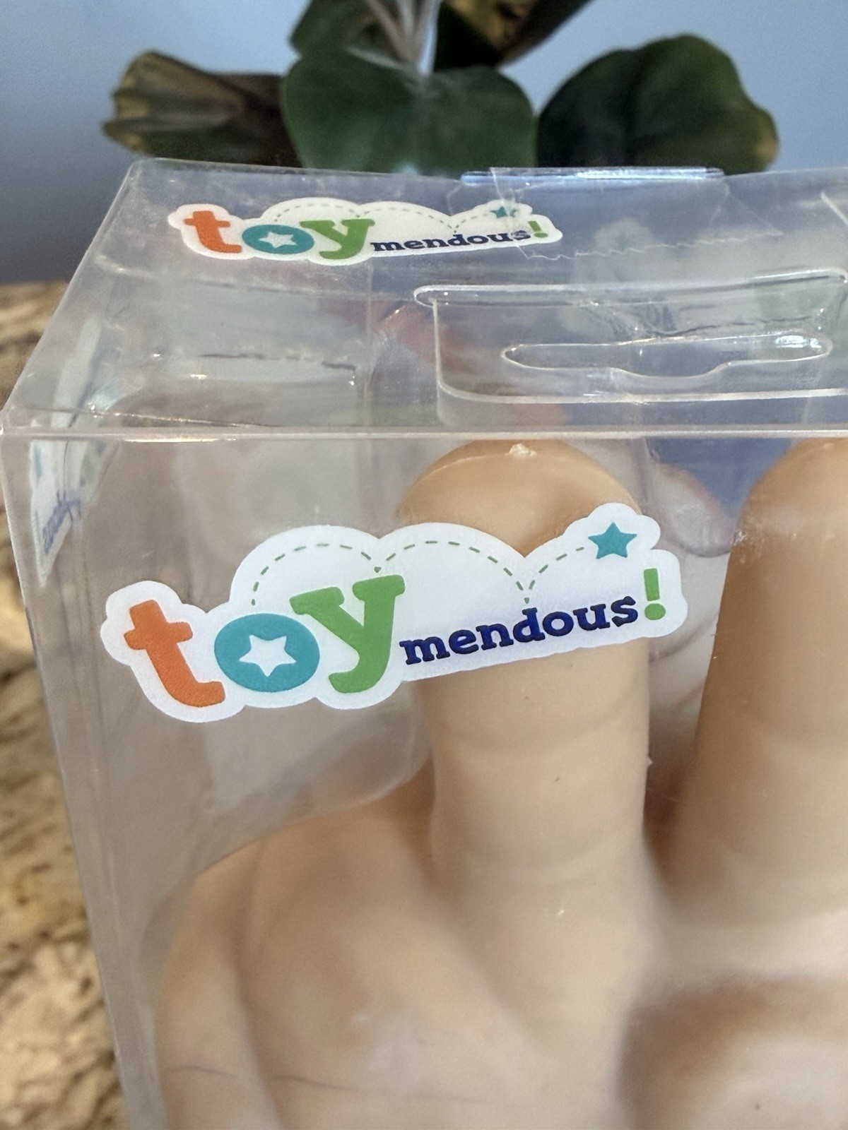 Squish Hands Stretchy Squeeze Toy Stress Fidget Toymendous NEW in Box
