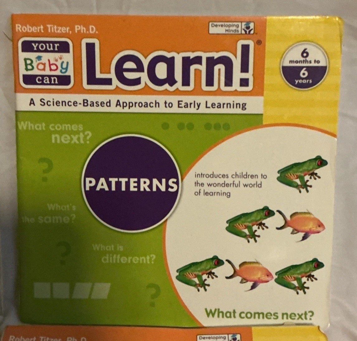 Lot Of 4 Your Baby Can Learn Books! Shapes, Numbers, Patterns, And Prepositions