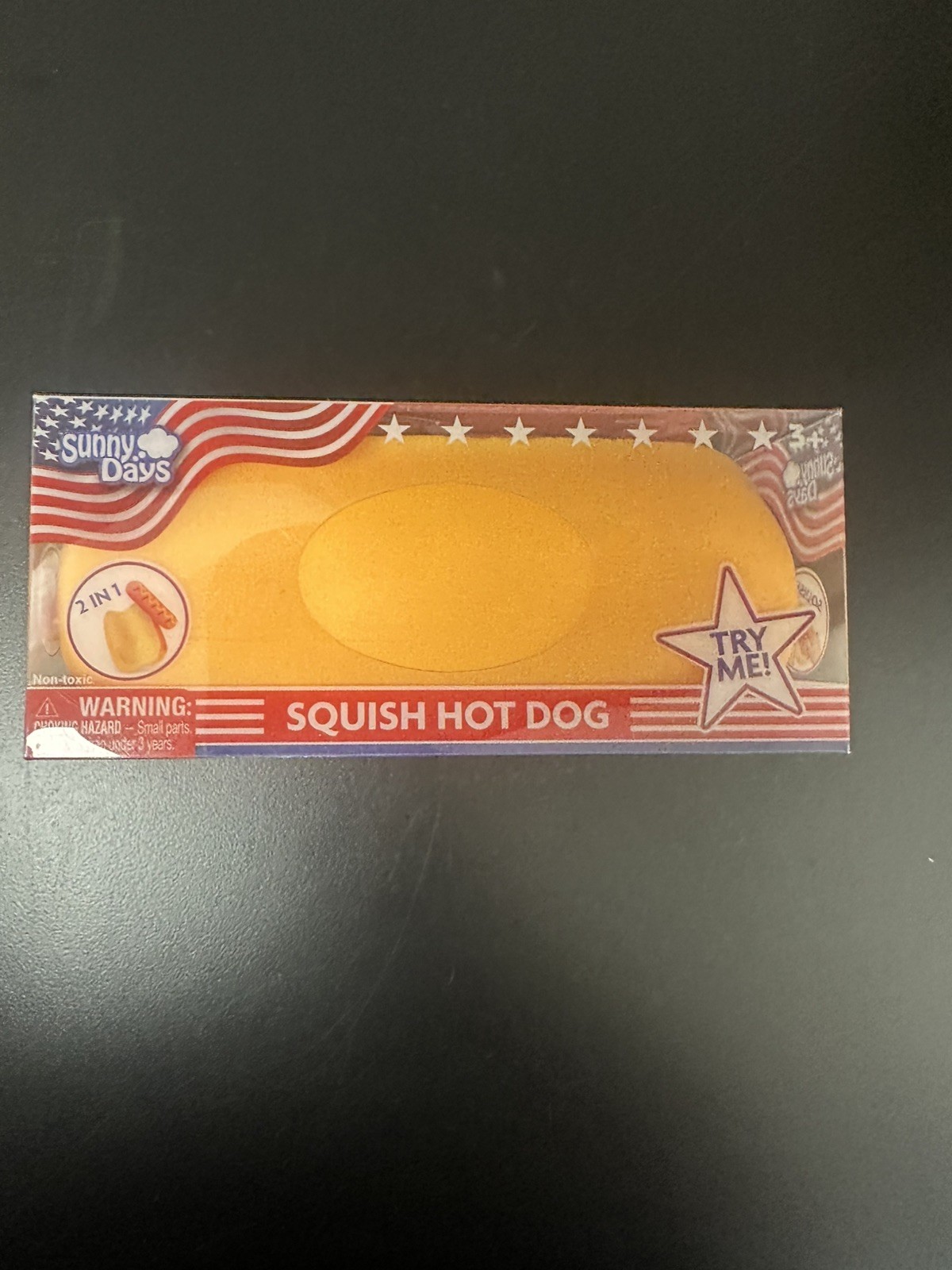 Toymendous Sunny Days Jumbo Hot Dog Squish Viral Summer Squishy Toy New 2026