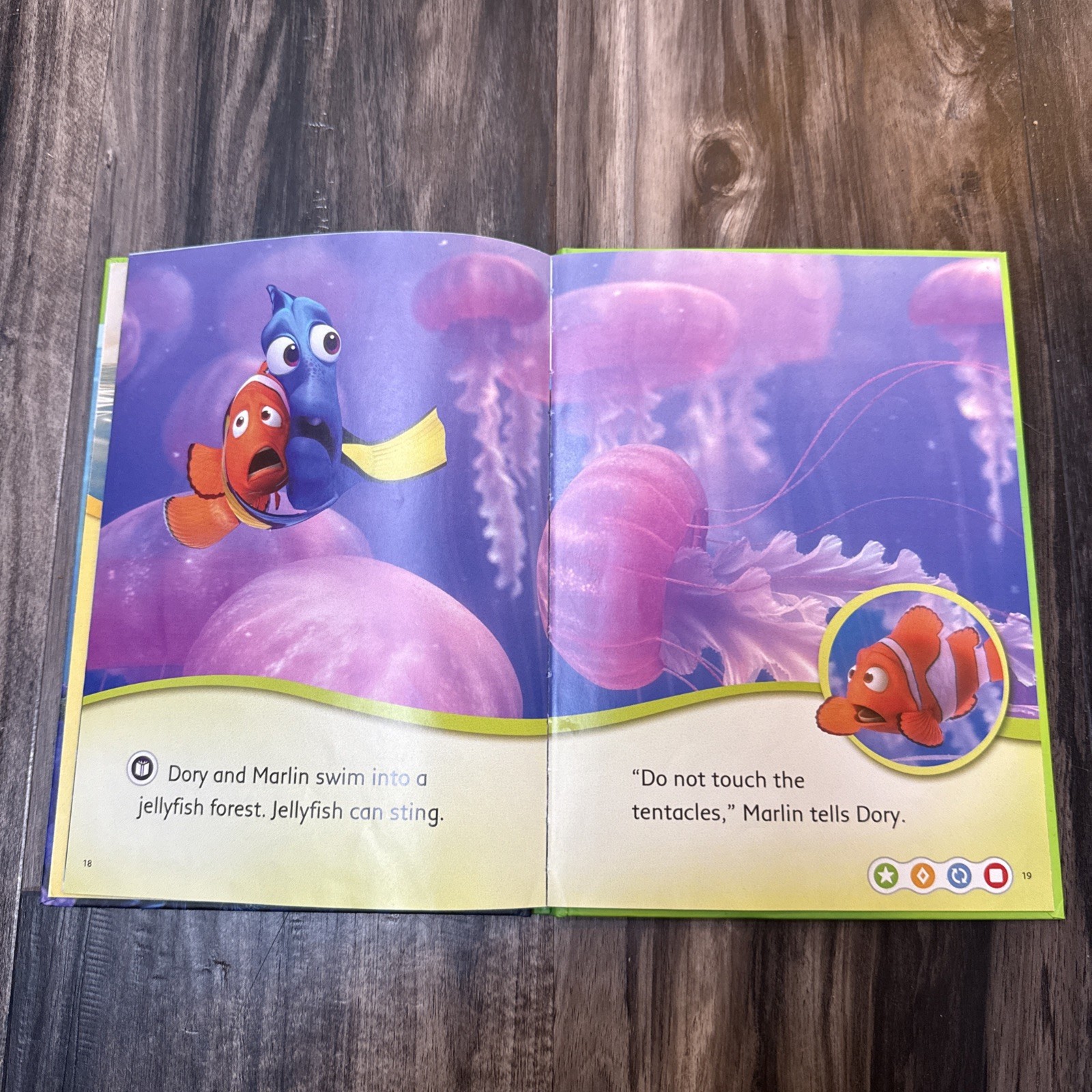 LeapFrog Tag Pen LeapReader book — Disney Pixar’s FINDING NEMO: LOST AND FOUND