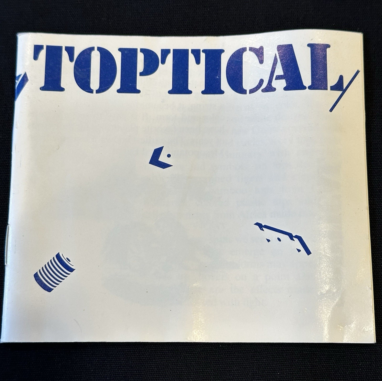 Vintage 1981 Toptical Science Color Mix Learning Material Workshop Montessori