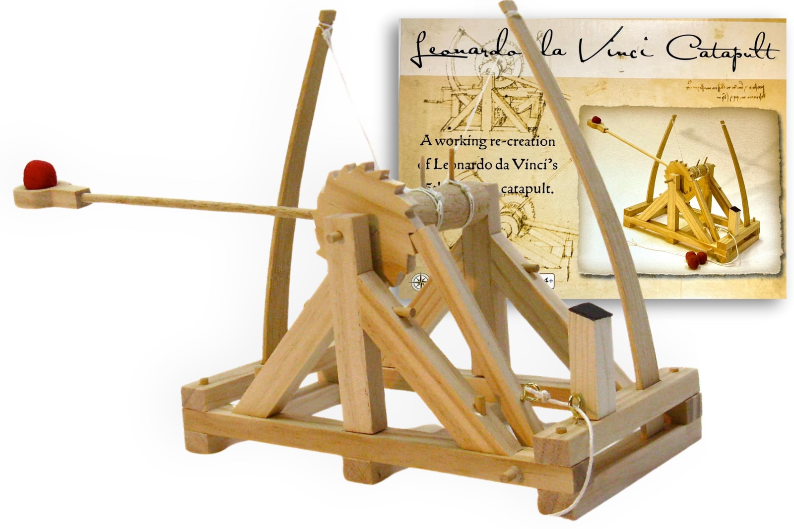 PATHFINDERS STEM kit Leonardo Da Vinci Catapult kit Trebuchet Engineering kit