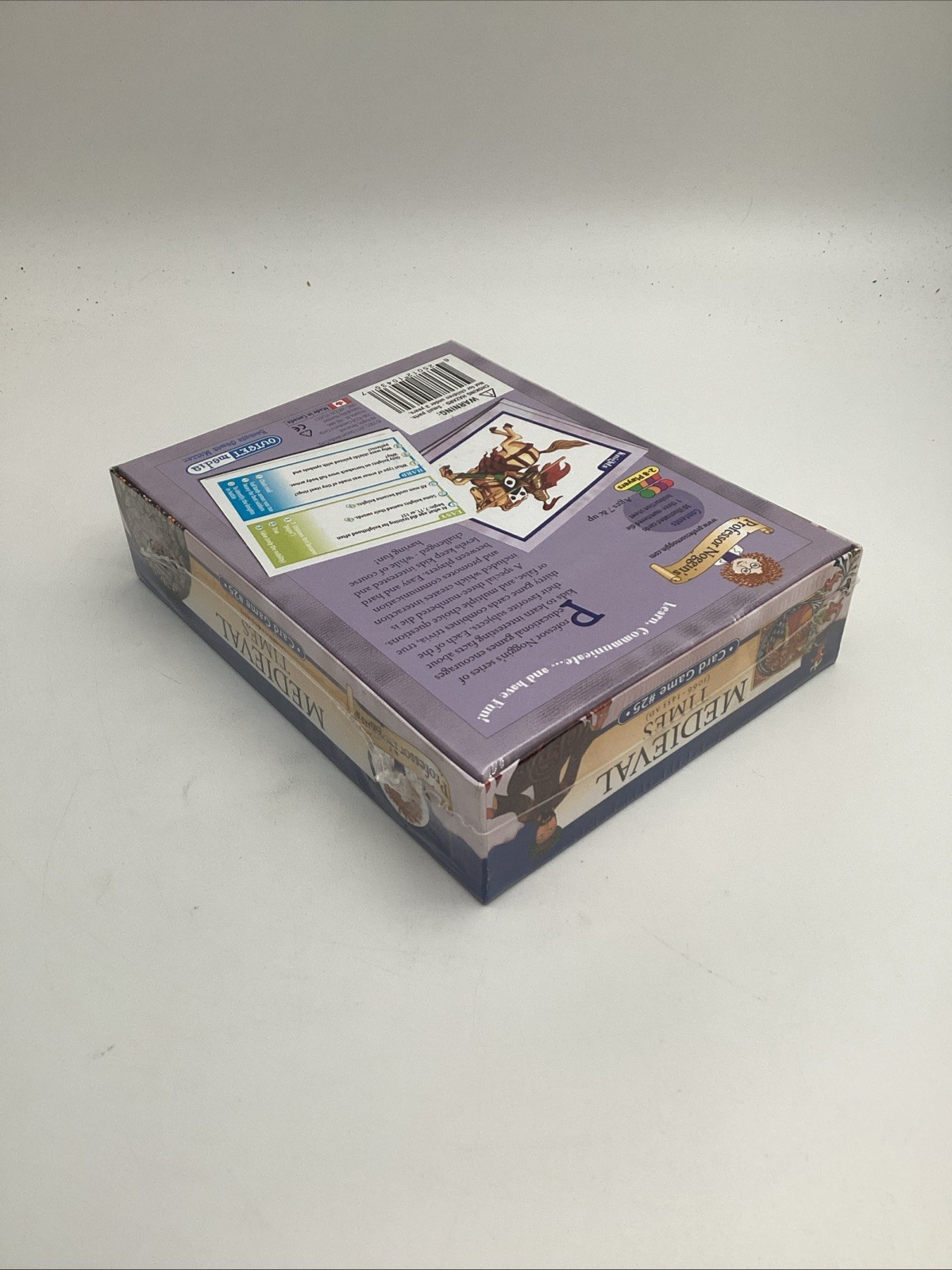 Professor Noggin’s Medieval Times 1066-1453 AD Card Game Outset Media