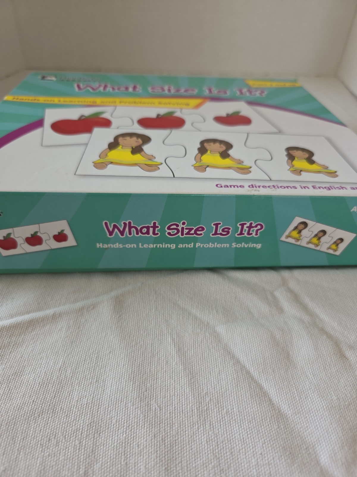 High Reach Learning What size is it Puzzle Ages 3 and Up