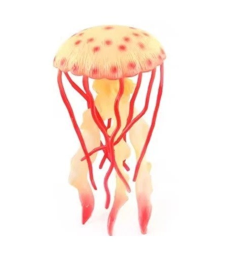 Sea Jellyfish Wild Animal Figure Toy PVC Doll Small Figurine Birthday Gifts