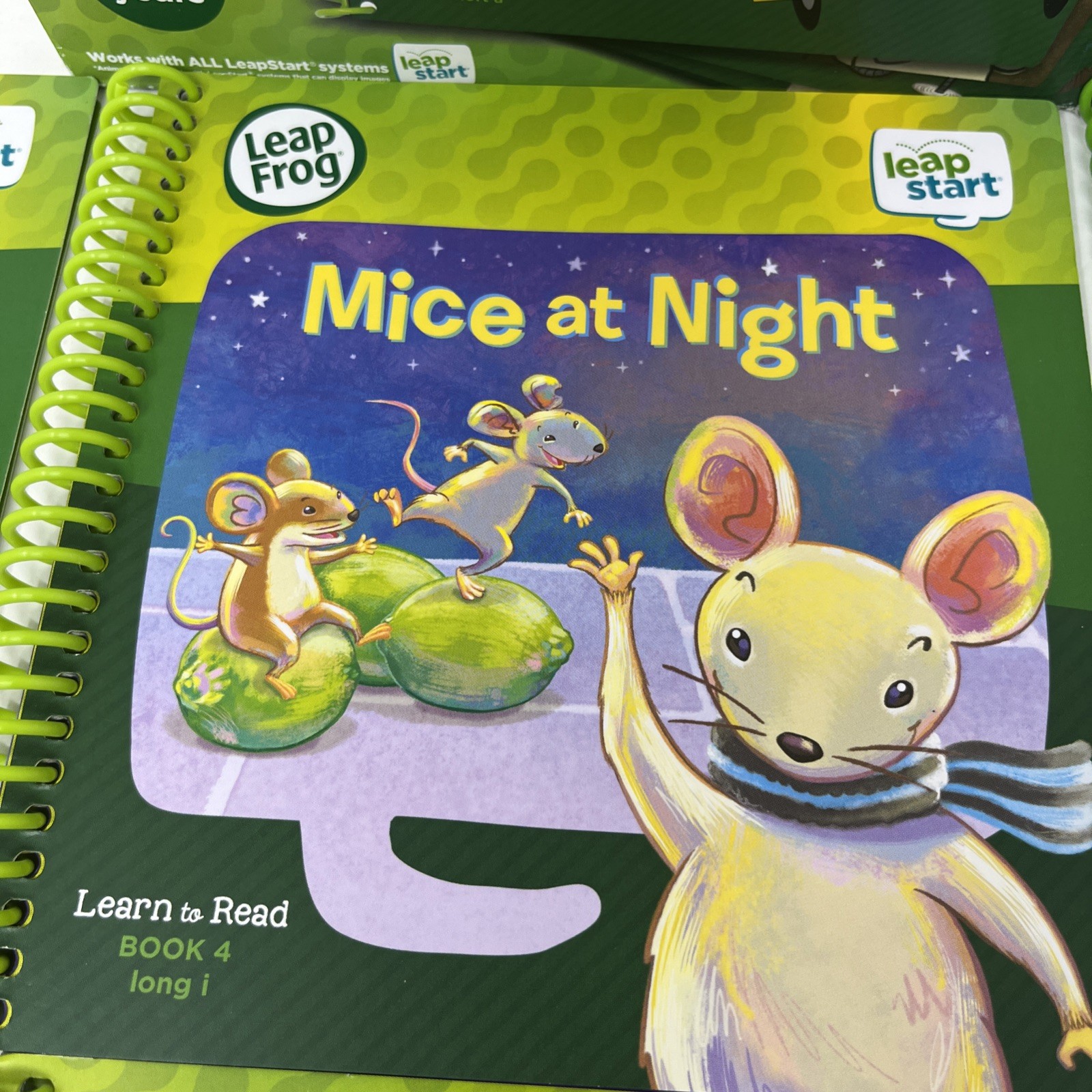 Leap Frog LEARN TO READ Volume 1 6 Books for Ages 4-7 Leap Start 3D