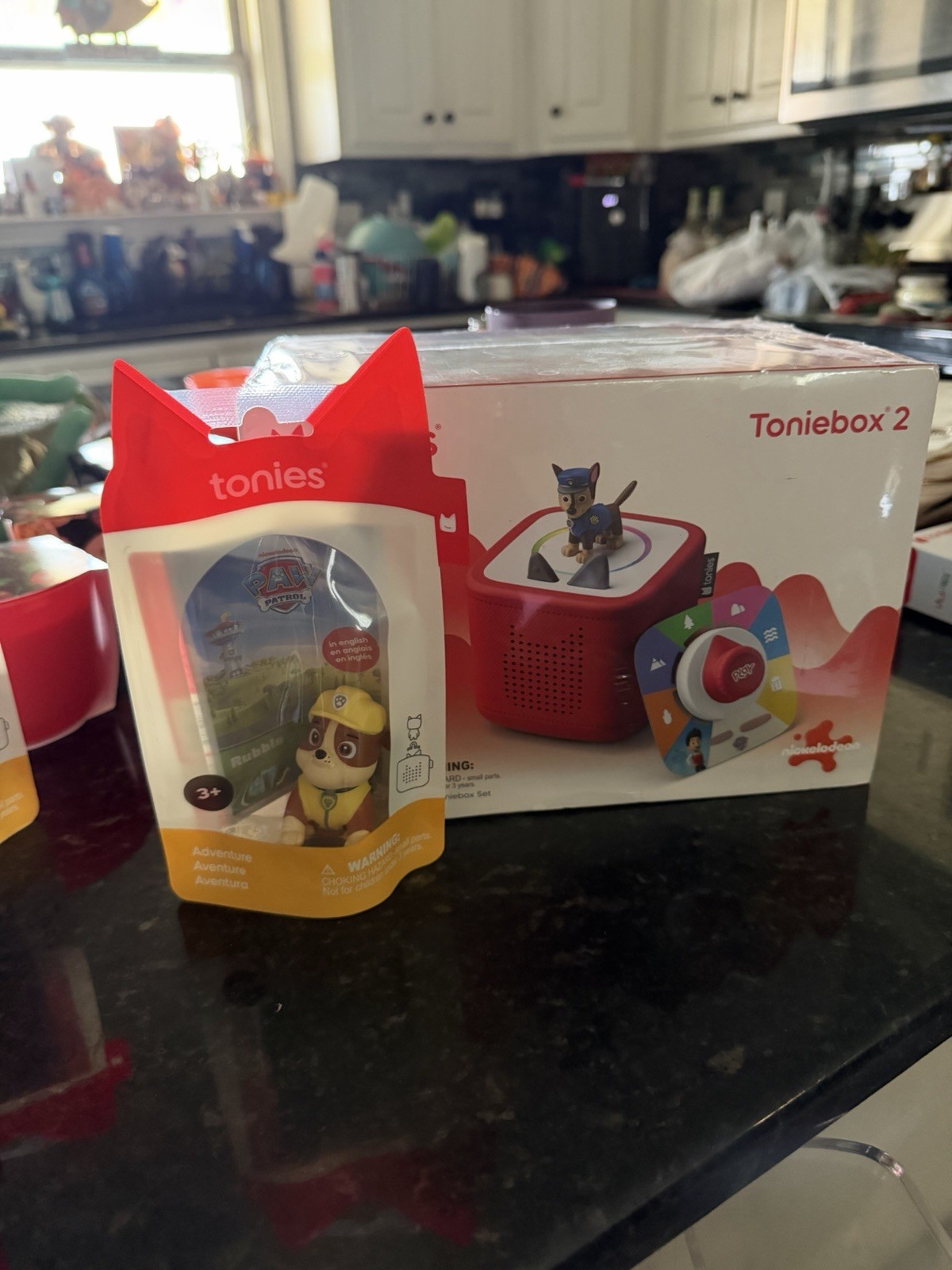 tonies Toniebox 2 Starter Set w/ PAW Patrol Rubble Tonie Ages 3+ 4-7