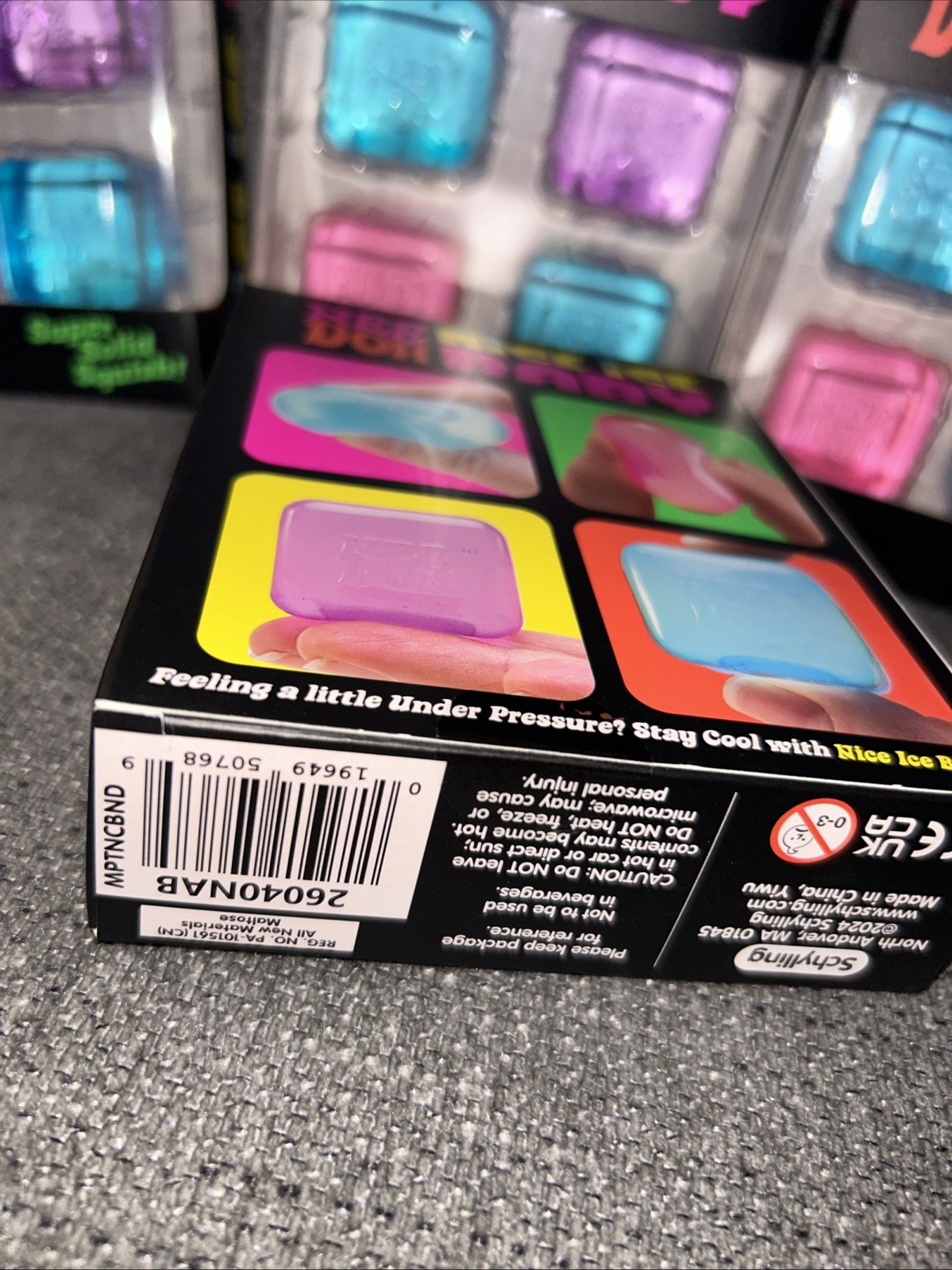 NEW Needoh Nice Ice Baby 4 Pack (Mini Nice Cubes) (x1)