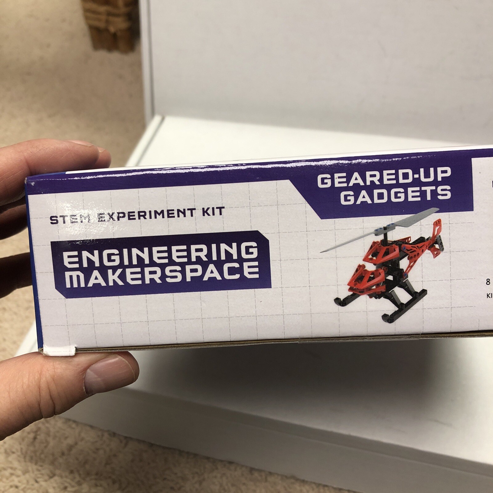 Thames & Kosmos Engineering Makerspace Geared-Up Gadgets Science Experiment Kit