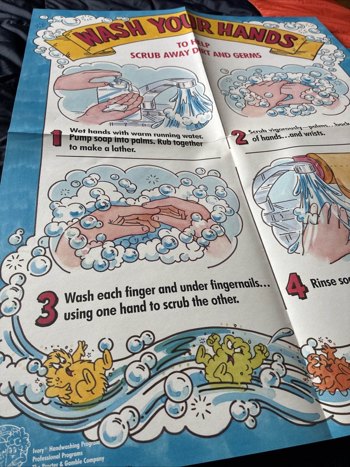 Vintage Ivory Handwashing Program Teachers Kit Ivory Soap P&G 1987