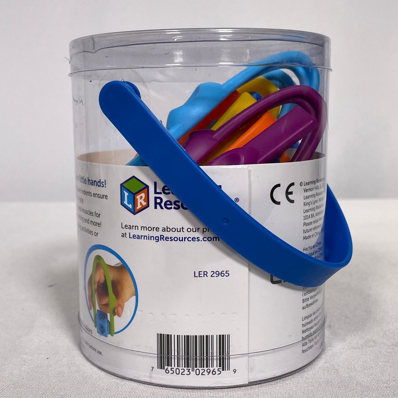 Learning Resources Easy Grip Pencil Grips, Assorted Colors, 12 Count Ages 2+ NEW