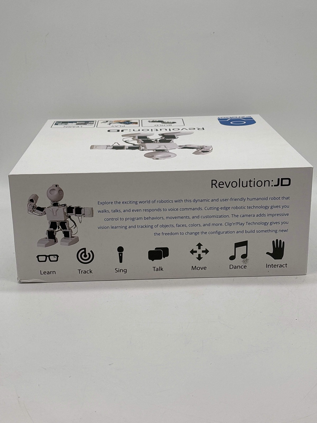 EZ-Robot Revolution:JD White Robotics Kit – Used with Box