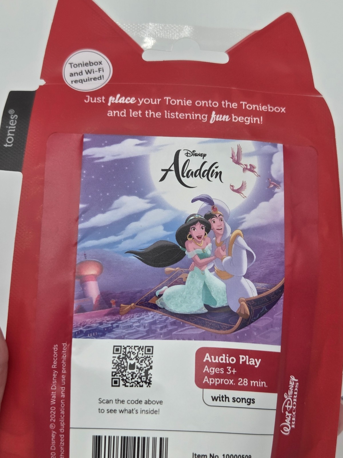 Tonies Disney Aladdin Story and Songs Tonie Figurine