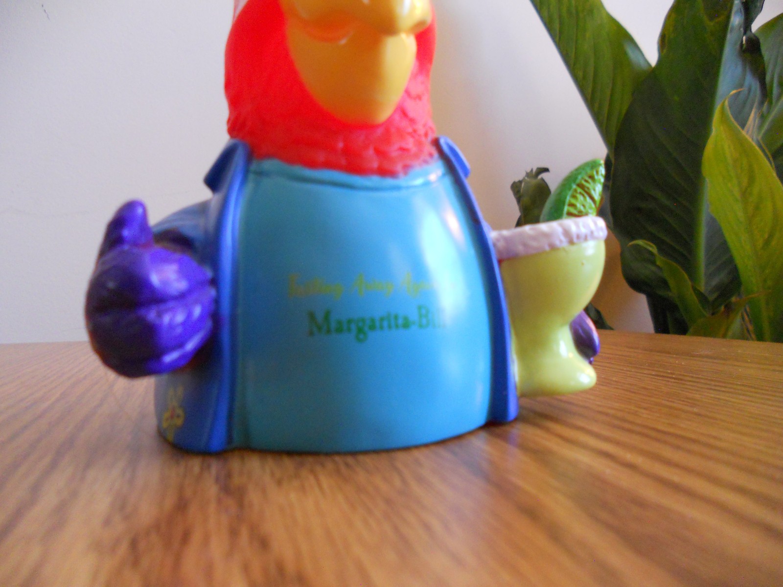 “Tasting Away Again to Margarita-Bill” Margaritaville Parrot Rubber Duck