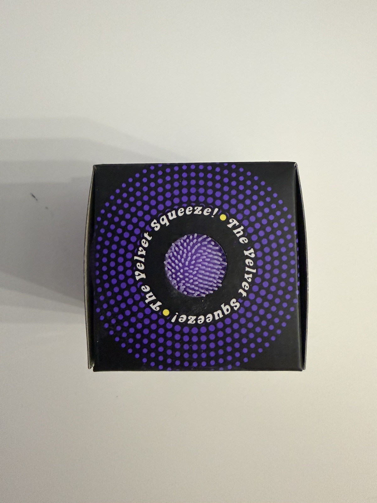 Purple Needoh FUZZ BALL Flower Power Nee Doh Squish Stress Ball NEE-DOH Fuzzball
