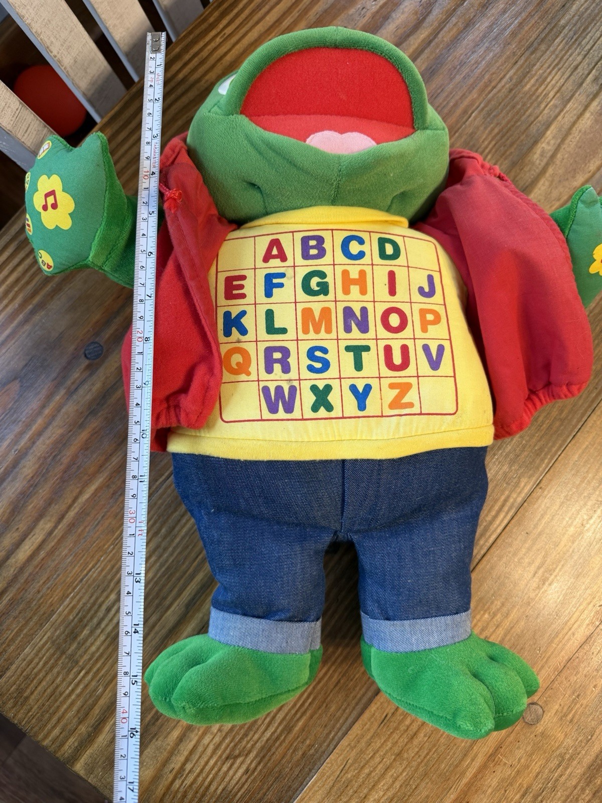 Read And Sing Little Leap Interactive Plush Tested Works Leap Frog ABC Sing