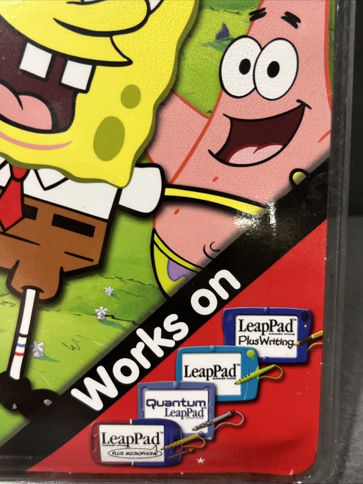 Leap Frog LeapPad Learning System SpongeBob Squarepants Salty Sea Stories Book