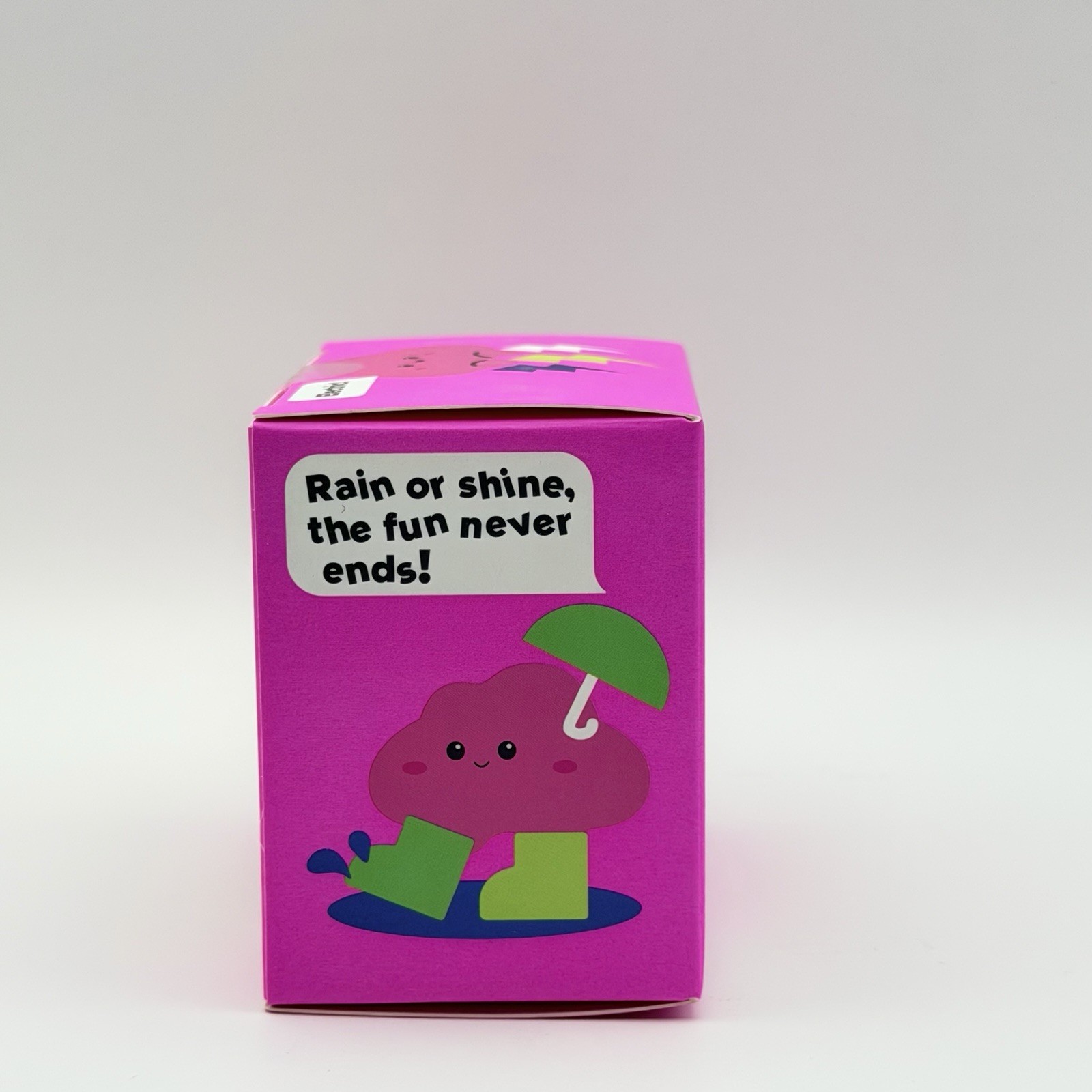 NEW J’ADORE PINK GLITTER CLOUD SUPER DUPER SQUISHY TOY 2.5 INCHES