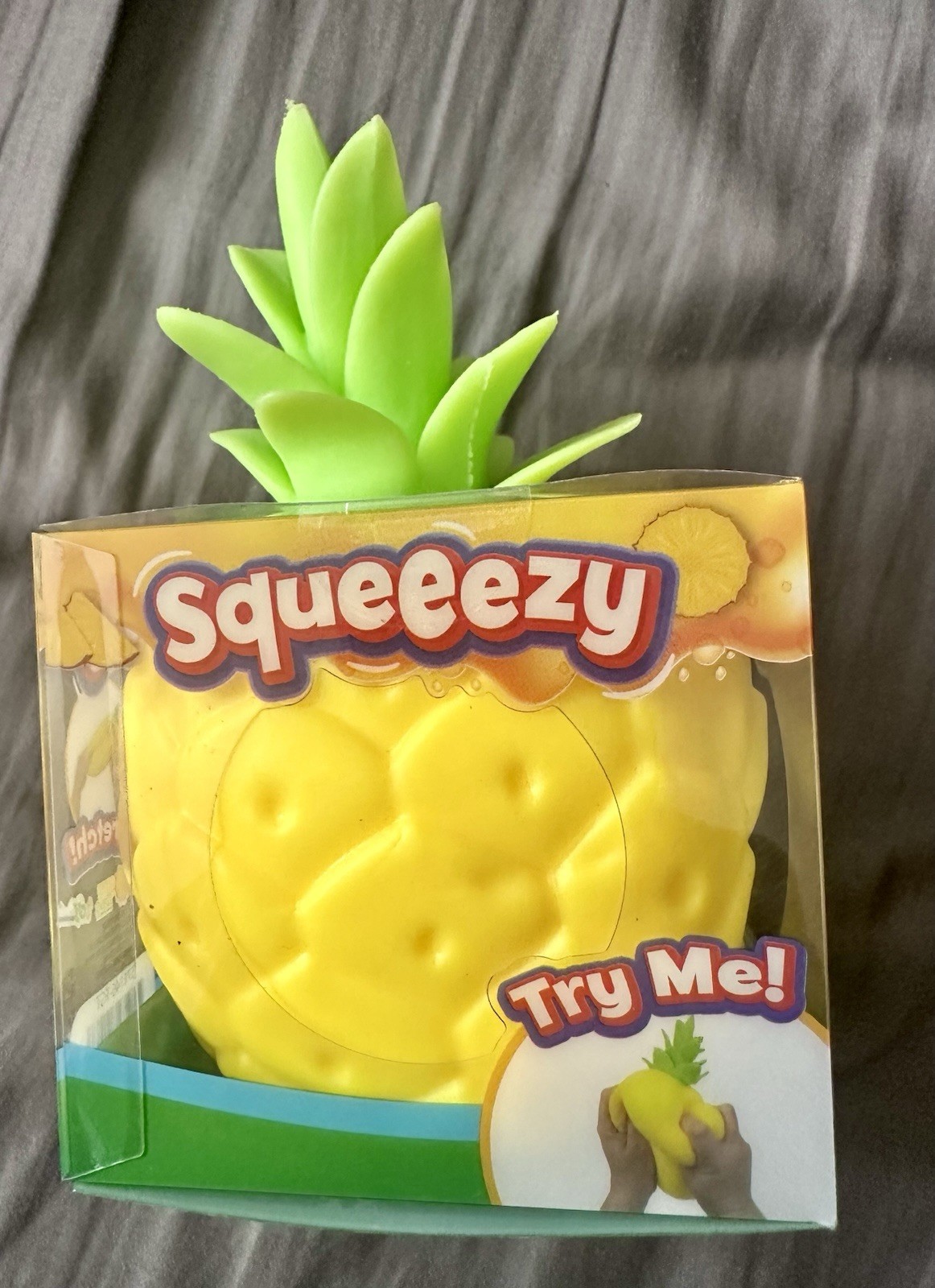 Sunny Days Squeeezy Pineapple | Sensory Squishy Toy NEW DROP FAST SHIP