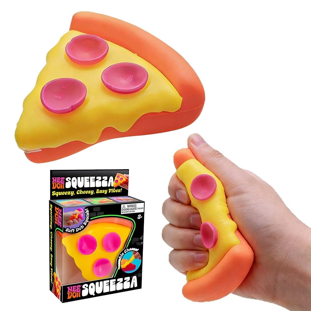 Squeezza Pizza Brand New Rare Stress Toy Fidget Toy pizza JQ