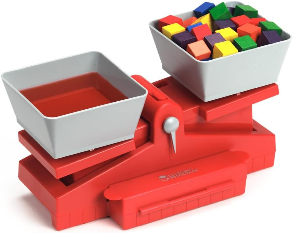Precision School Balance, Includes Weights, Grades 4 and Up,