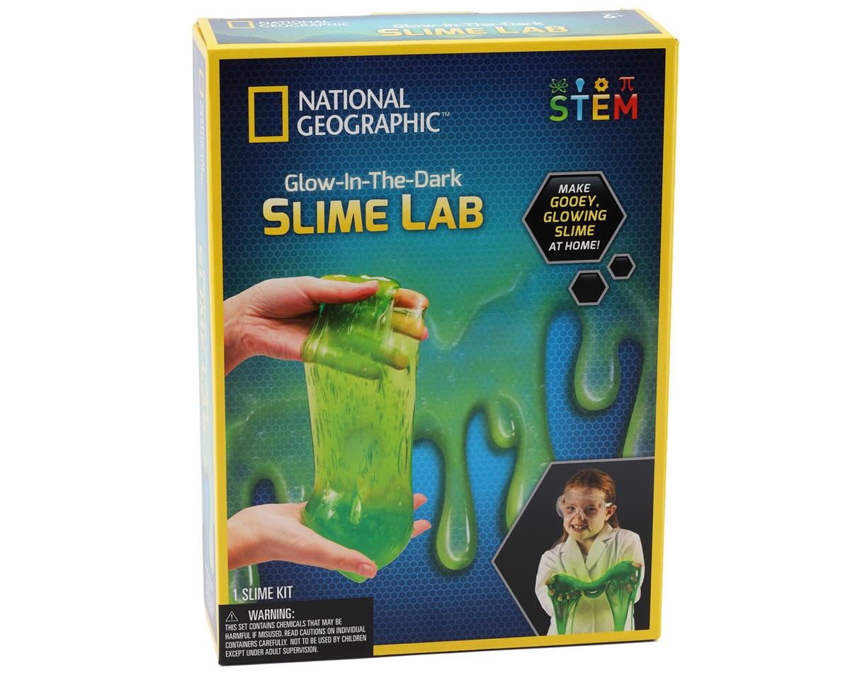 Blue Marble National Geographic Glow-in-the-Dark Slime Lab [DWDRTNGSLIME]