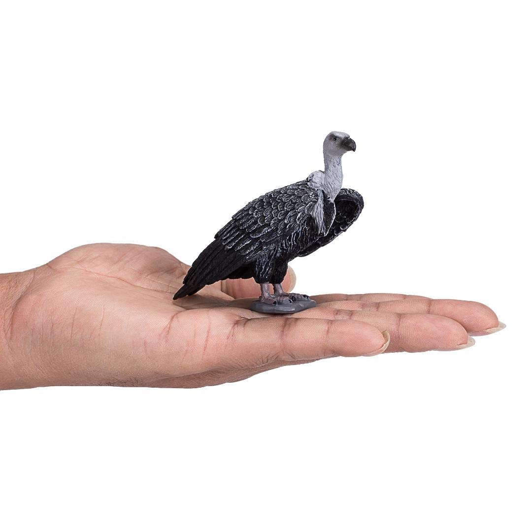 Griffon Vulture Figurine – Small Hand Painted Wildlife & Bird Toy Figure – Mojo