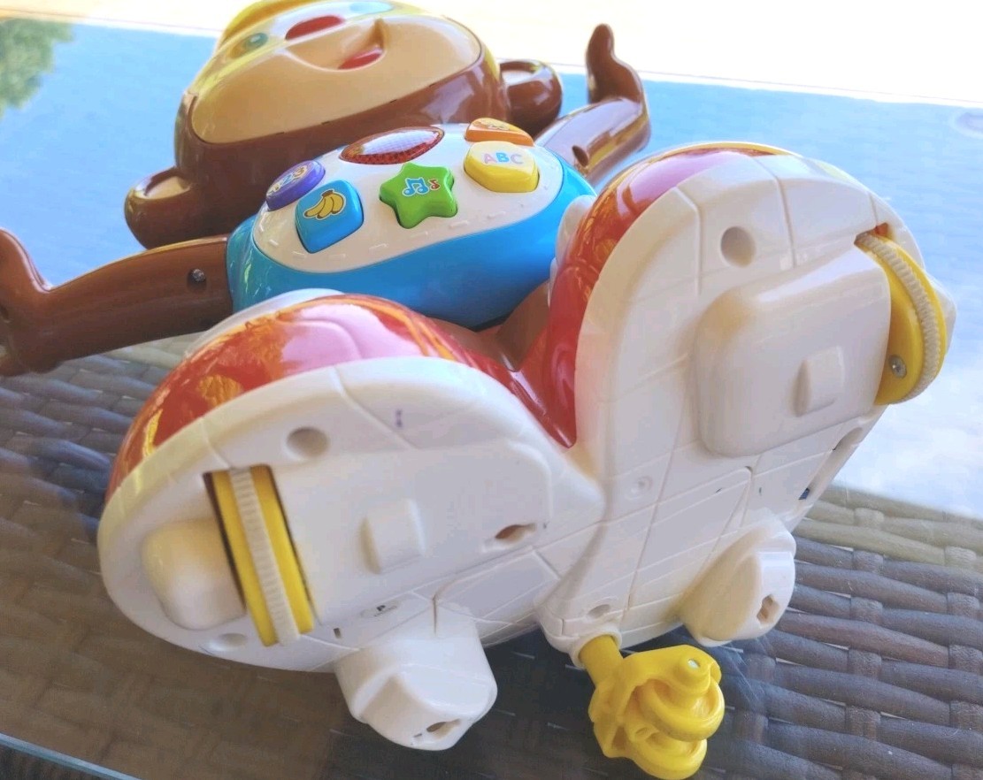 Vtech Chase Me Casey Interactive Dancing Singing Monkey Learning Tested Works