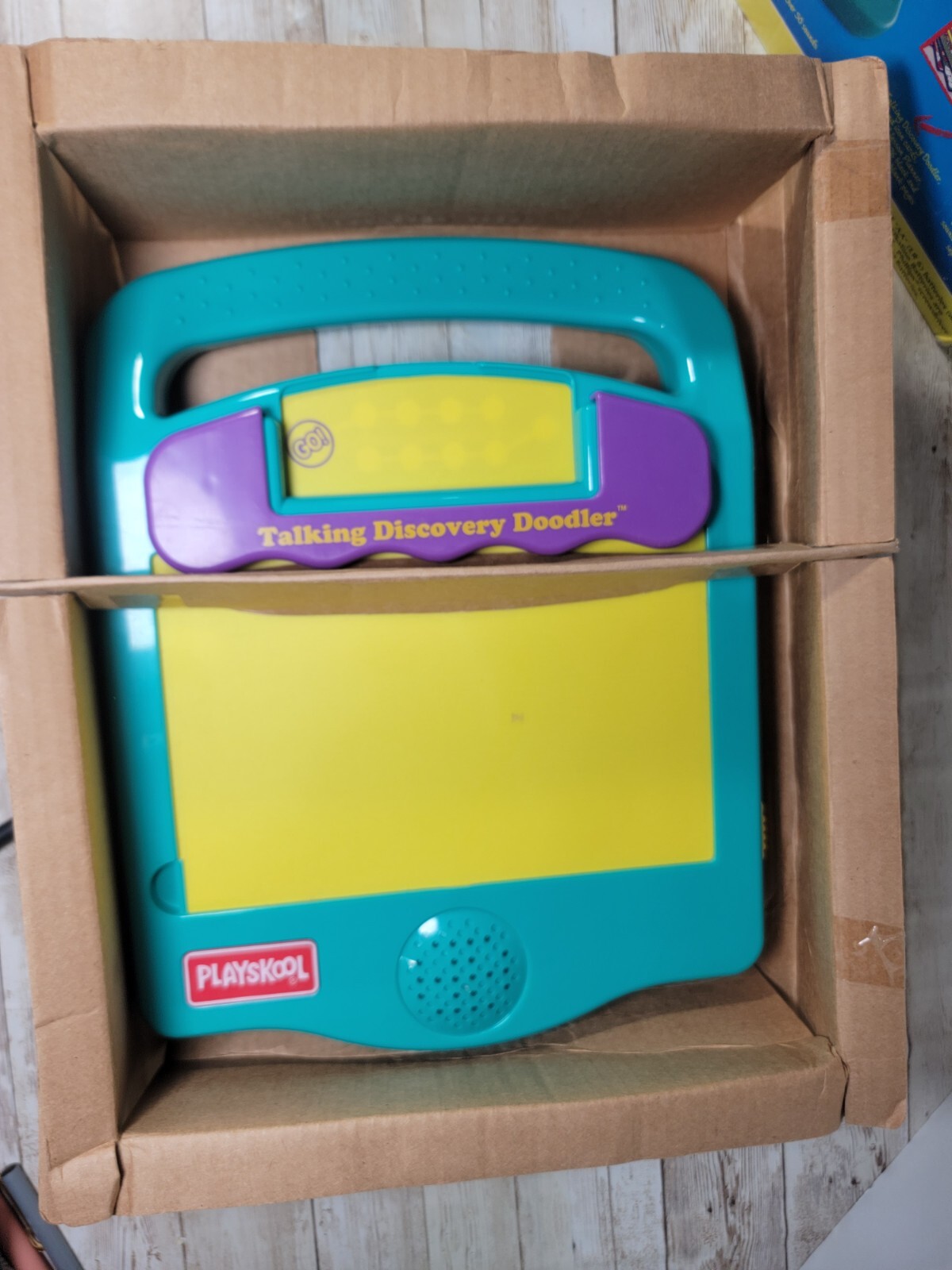 Vintage 1995 Playskool Talking Discovery Doodler Teaching Audio Drawing Pad NEW