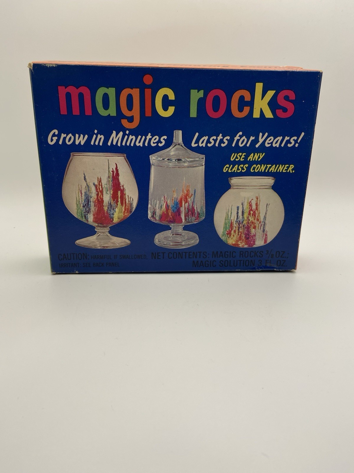 The Original Magic Rocks 1971 Vintage Crystal Growing Kit New Sealed Rare
