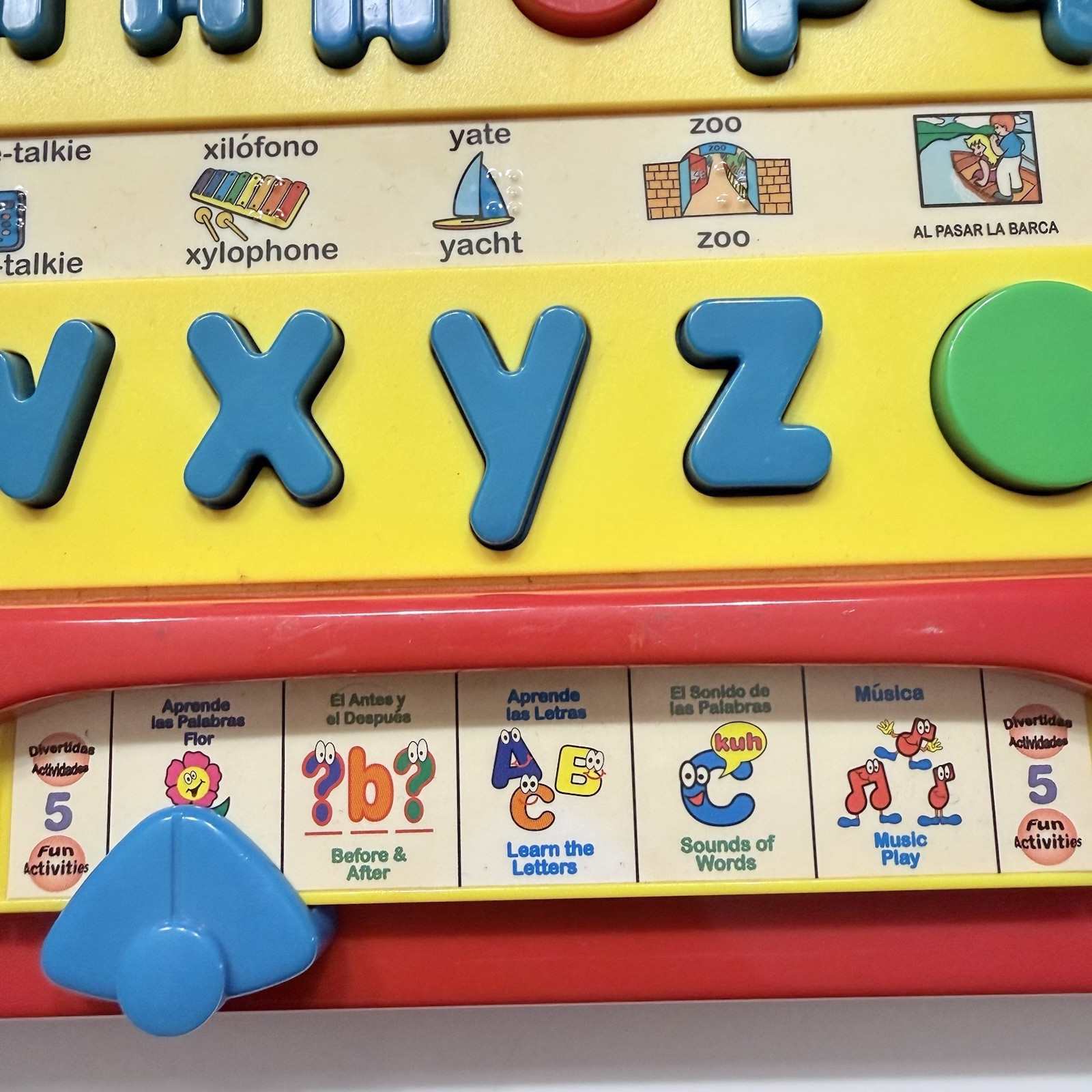 VTG Vtech Little Smart Phonics Alphabet WORKS Learning Toy SPANISH & ENGLISH